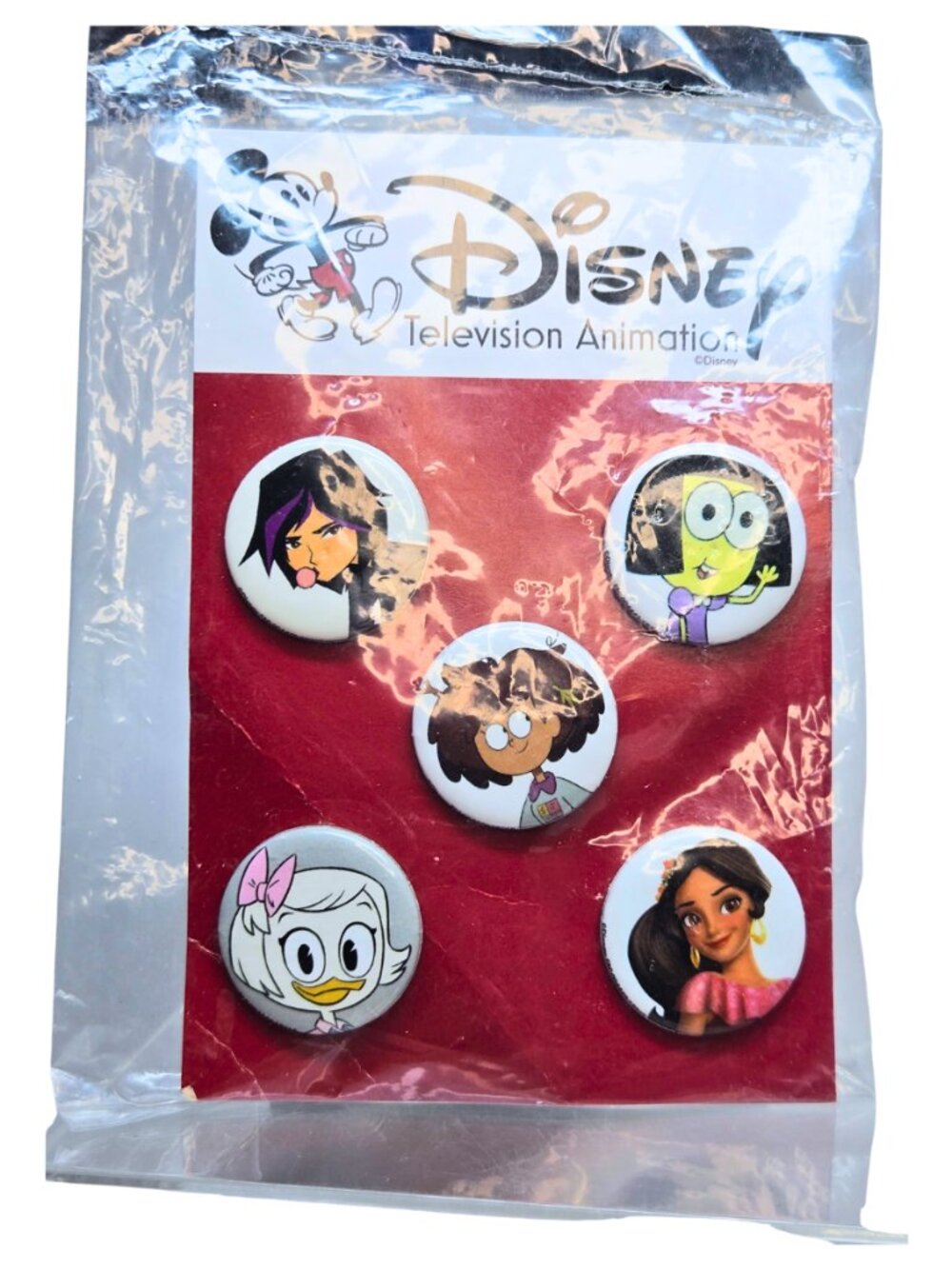 Disney Television Animation Button Set